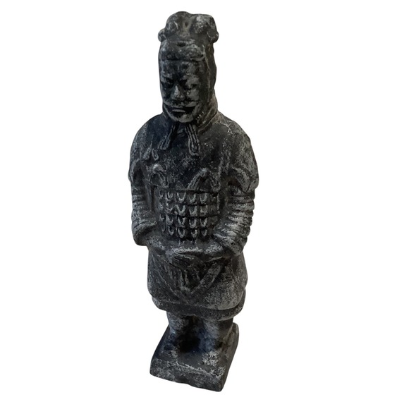 Terracotta Army Warrior Statue Figurine Ornament Decoration Decor Aprox. 4.0" - Picture 1 of 14